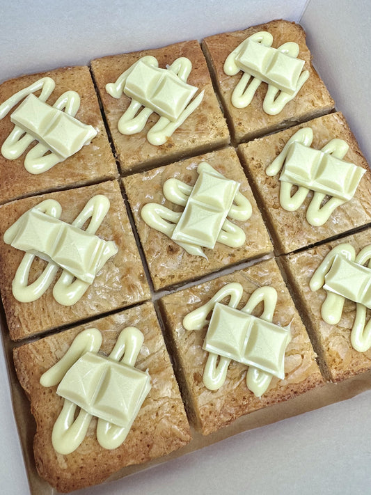 White Chocolate Blondie