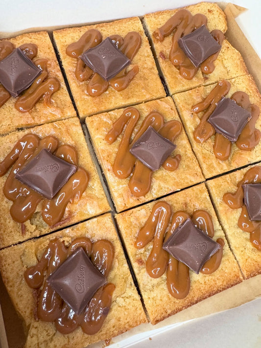 Cadbury Caramel Blondies