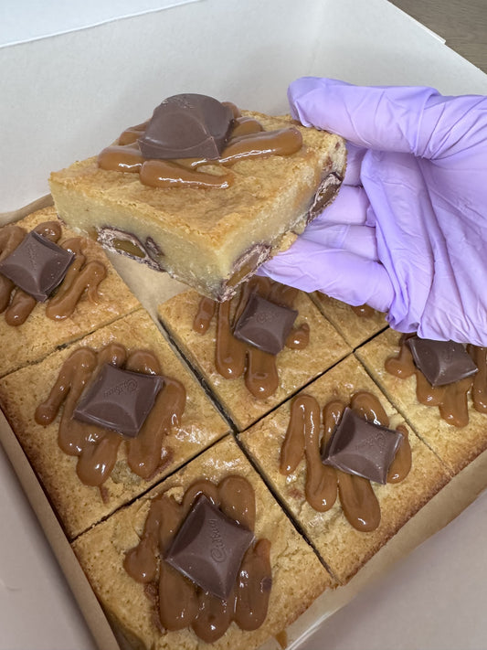 Cadbury Caramel Blondies